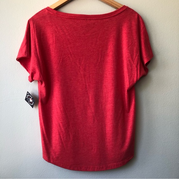 Atlanta Braves Women’s Authentic MLB Short Sleeve Logo Tee - Picture 10 of 11